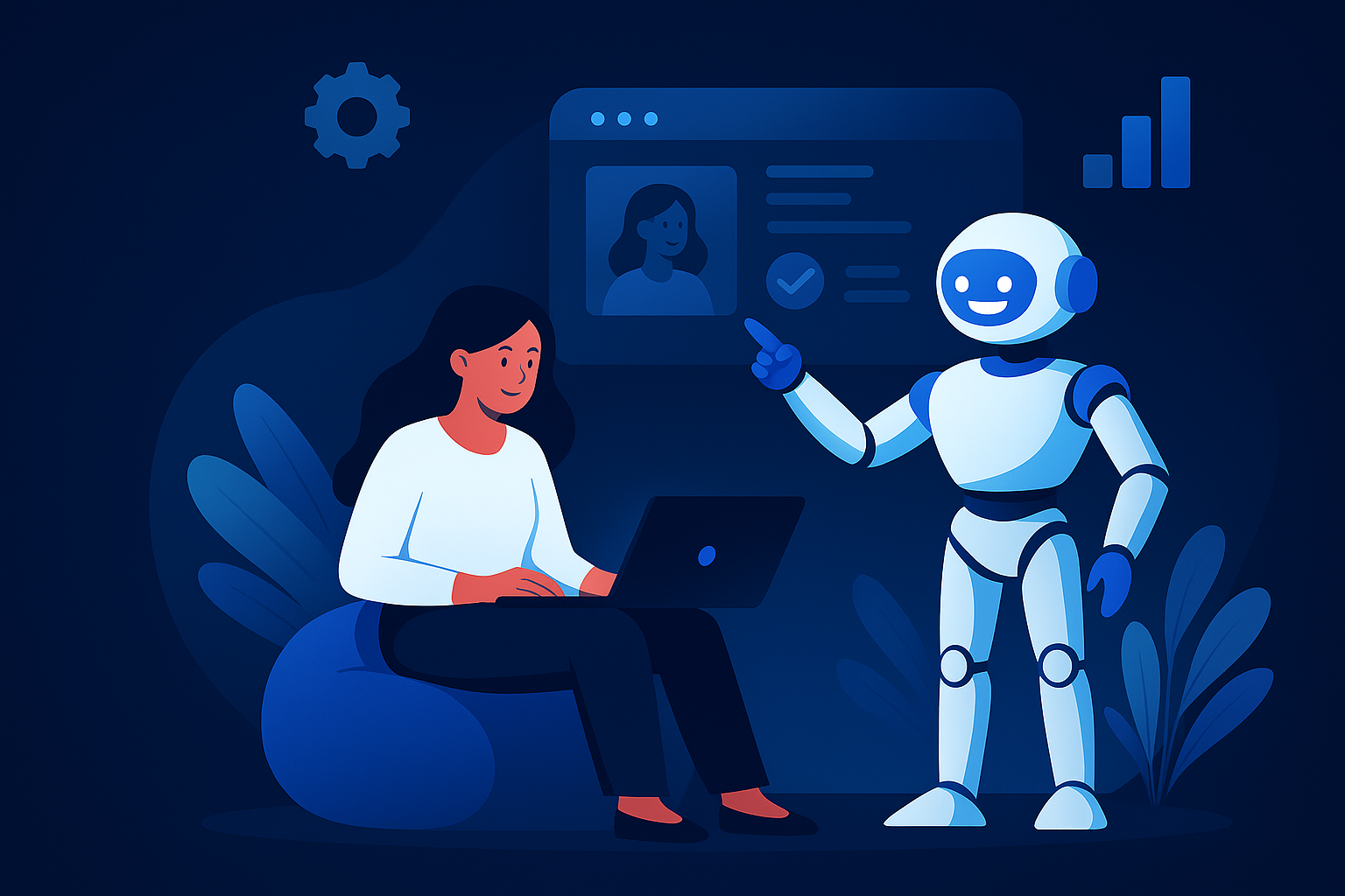 Vridire AI platform illustration